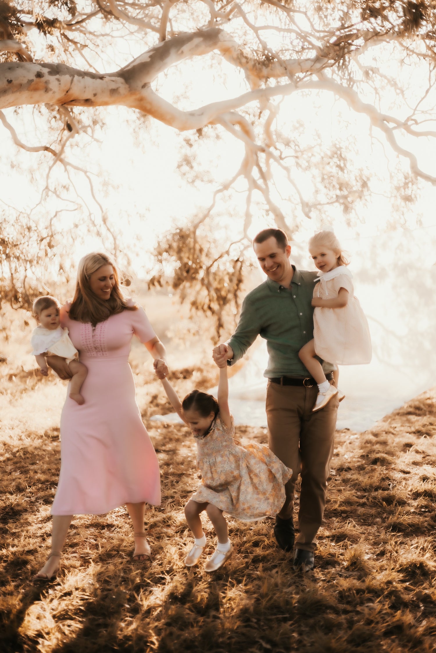 Zoë Richardson and her family